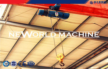 چین Dual speed 2 ton Electric wire rope hoist for overhead crane 6 - 40m تامین کننده