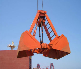 چین Mechanical Control Bulk Cargo Ship Single Rope Grab for Loading Bulk Material تامین کننده