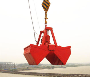 چین ISO Standard 25T 6 - 12m³ Electro Hydraulic Clamshell Grab  for Bulk Carrier Ship Crane تامین کننده