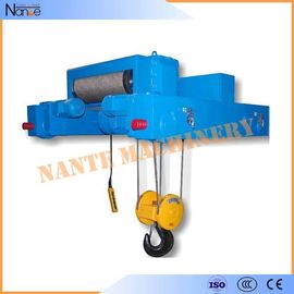 چین Industrial 40 Ton / 80 Ton Heavy Duty Rope Hoist Double Girder Winch Trolley تامین کننده