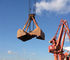 16T Mechanical Clamshell Grab Bucket 10m³  For Bulk Cargo Crane , Customized Color تامین کننده