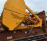 Yellow Marine Wireless Remote Control Grab On Deck Crane for Bulk Cargo Ship تامین کننده