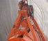 Mineral Powder Loading Mechanical Grabs / Four Rope Clamshell Grab 28 Ton تامین کننده