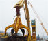 1.25m³  Excavator Grab Attachment Orange Peel Excavator Grab Bucket for Loading Steel Scrap تامین کننده