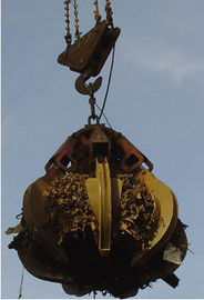 چین Hydraulic Orange Peel Grab Bucket For Steel Plant, Garbage Burning Processing تامین کننده