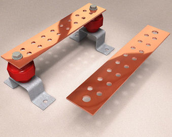 چین M , Y2 , Y , T Perforated Portable Ground Copper Flat Bar For Loading Machine , Electric Equipment تامین کننده