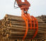 Powerful Excavator Grab Attachment Hydraulic Timber Grab / Excavators Wood Grapple تامین کننده